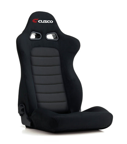 Bride Cusco Euro II+C Black Suede w/ Dark Grey Mesh Seat