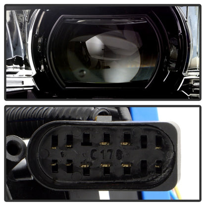 Spyder 11-14 Porsche Cayenne High-Power LED Headlights - Black (PRO-YD-PCAY11AP-BK)