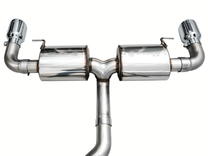 AWE Tuning 19-23 BMW 330i / 21-23 BMW 430i Base G2X Touring Axle-Back Exhaust - Chrome Silver