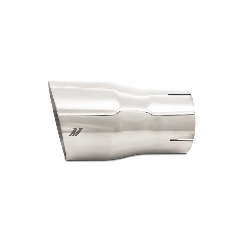 Mishimoto Clamo-On Single Wall Exhaust Tip 5in Outlet - Polished