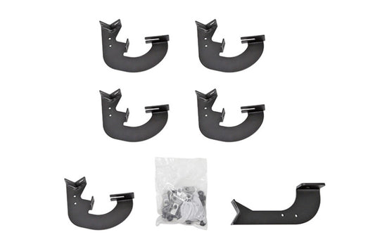 Dee Zee 14-19 Chevrolet Silverado Running Board Hex Bracket Kit w/Deftanks