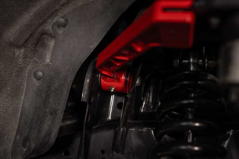 UMI Performance 15-25 Ford F-150 Adjustable Upper A-Arm Kit - Red