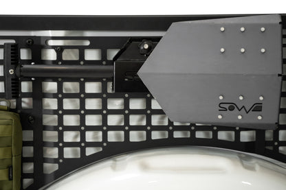 ADD 2021+ Ford F150 Raptor 66in Bed Side Molle Panels - Passenger Center