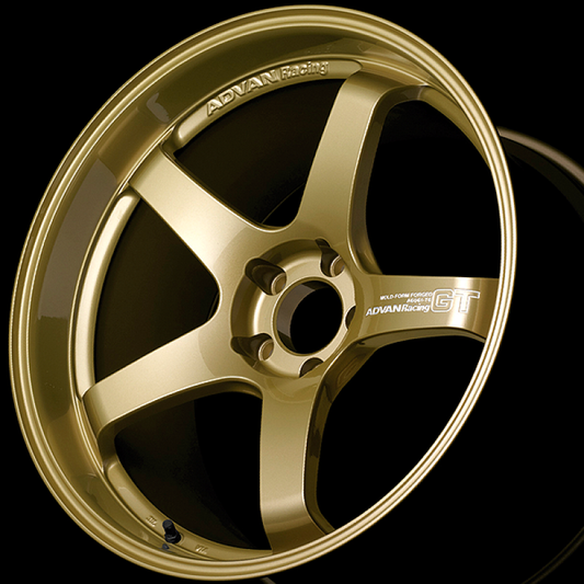Advan GT for Porsche 18x10.5 / +45 Offset / 5x130 / 71.6mm Bore / Racing Gold Metallic