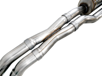 AWE Tuning 25+ RAM 1500 3.0TT 0FG Cat-Back Touring Exhaust - Diamond Black Tips