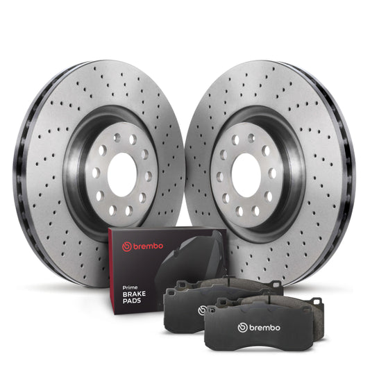 Brembo OE 97-99 Audi A4/A4 Quattro Front Disc Brake Kit