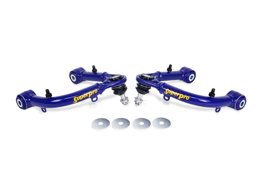 SuperPro 11-20 Mazda BT-50 (UP/UR) Front Fixed Offset Upper Control Arm Kit