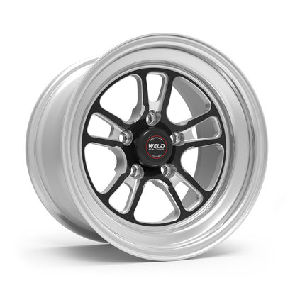 Weld S70 RT-S 15x5.3in / 5x114.3 BP / 2.5in. BS - Black Wheel