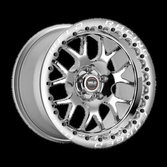 Weld S77 17x10 / 5x115 BP / 6.7 BS Polished Wheel SBL