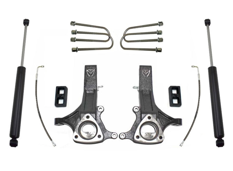 MaxTrac 02-08 Dodge RAM 1500 2WD 4.5in/2in MaxPro Spindle Lift Kit w/MaxTrac Shocks