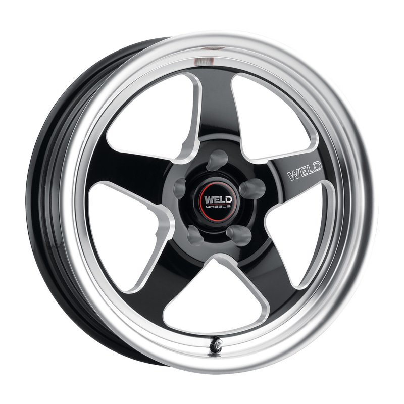 Weld S155 18X5 Ventura Drag 5X115 ET-32 BS1.5 Gloss Black MIL Dia 78.1