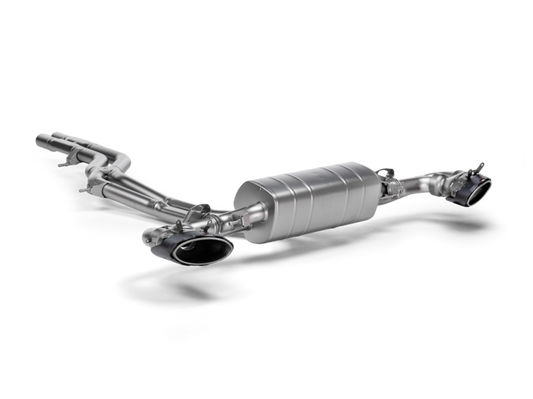 Akrapovic 2025 Audi RSQ8 Evolution Race Line Exhaust System Titanium (link pipe CO-AU/T/5 required)