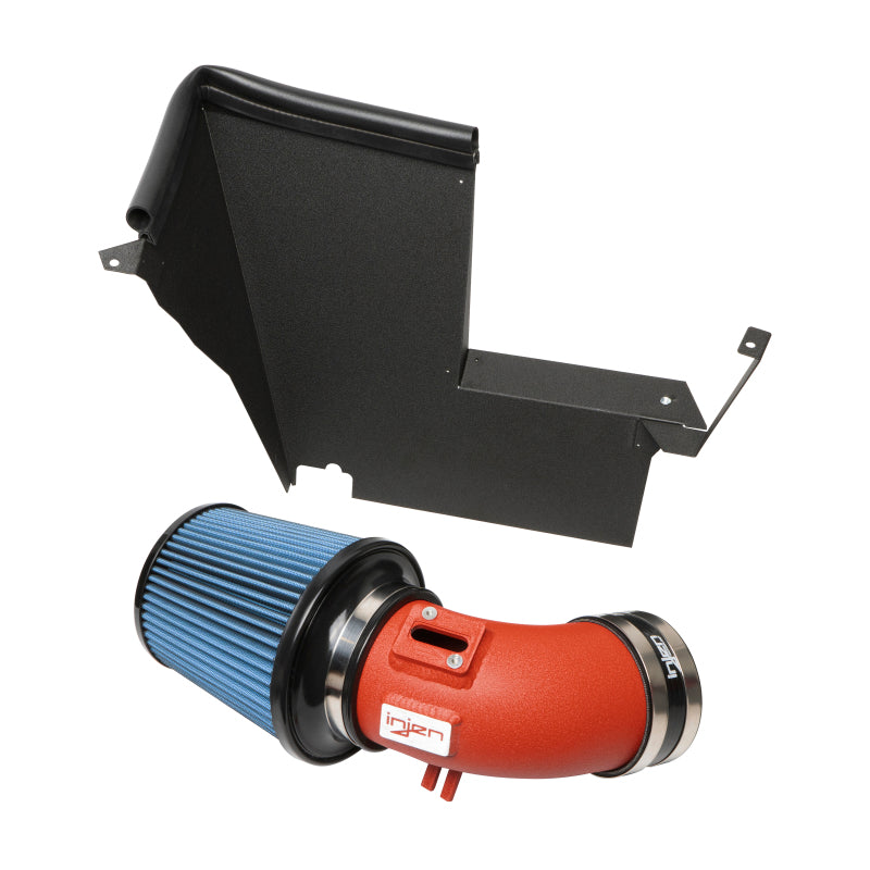 Injen 2020 BMW M340i SP Short Ram Air Intake System Wrinkle Red Finish