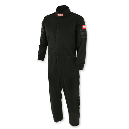 RaceQuip Black Trim SFI-1 JR. Suit - Kids XXL