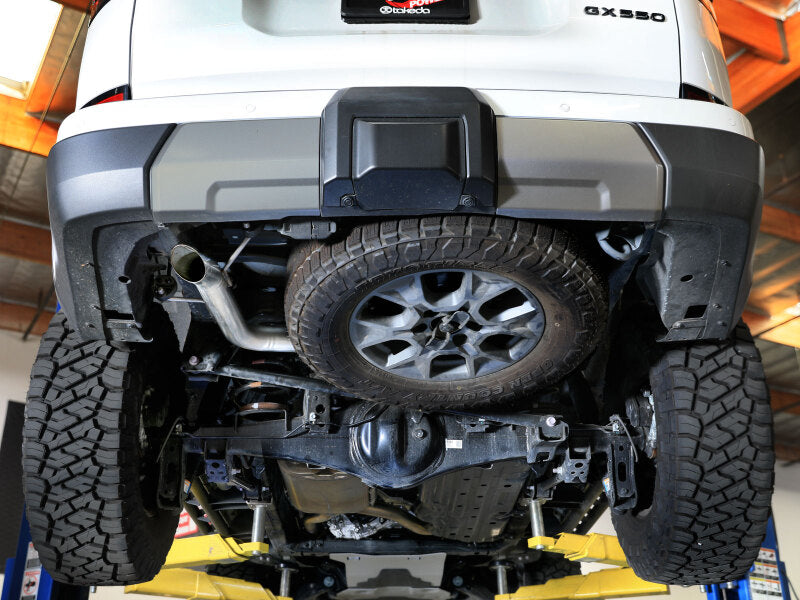 aFe 24-26 Lexus GX550 V6 Vulcan Series SS Axle-back Exhaust