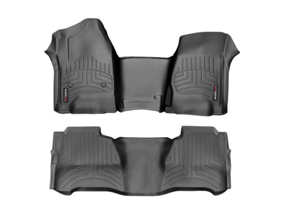 WeatherTech 2018+ Volkswagen Tiguan F+R+R FloorLiner - Black (7-Passenger Seating Only)