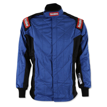RaceQuip Blue Chevron-5 Jacket SFI-5 - Medium