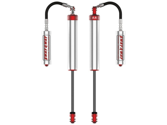 aFe Sway-A-Way 2.5 Rear Shock Kit w/ Remote Reservoirs for 0-1.5 IN Lifts Ford F-250/F-350 17-24 4WD