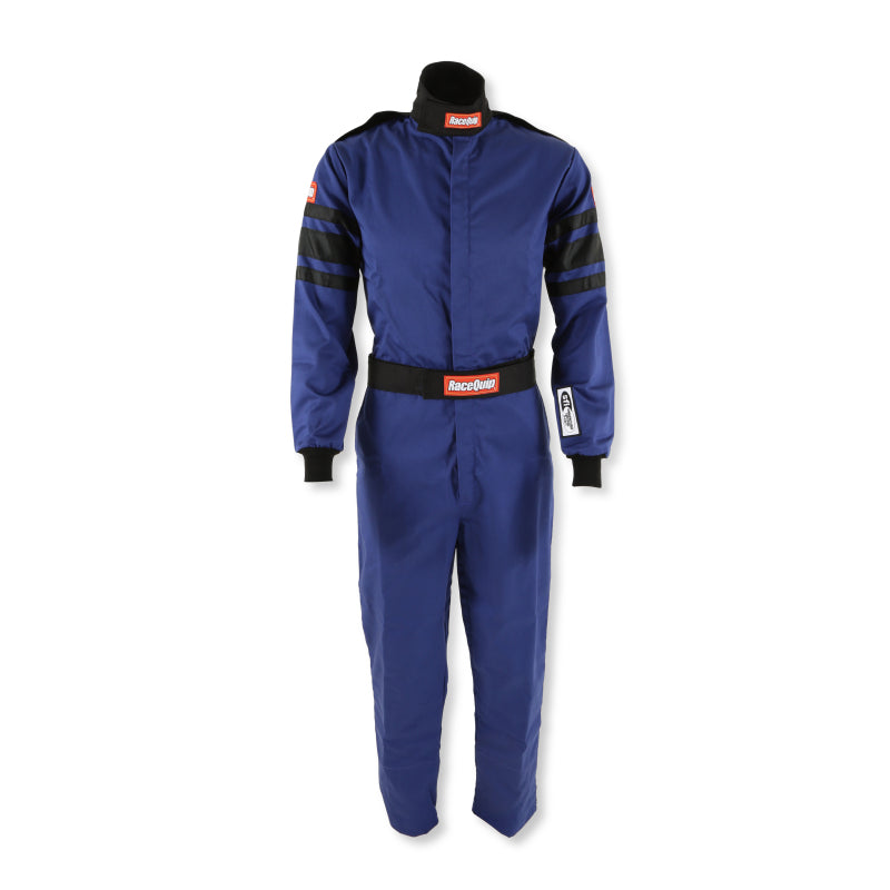 RaceQuip Blue SFI-1 1-L Suit - Medium