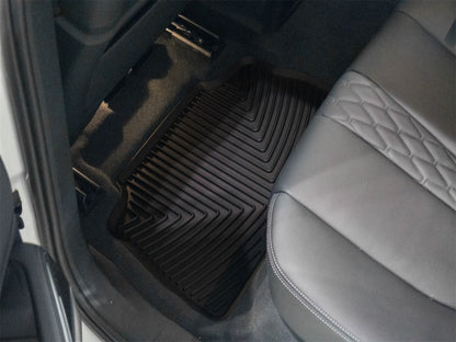 WeatherTech 20-26 BMW X6 40i 2nd Row Rear All-Weather Floor Mats - Black