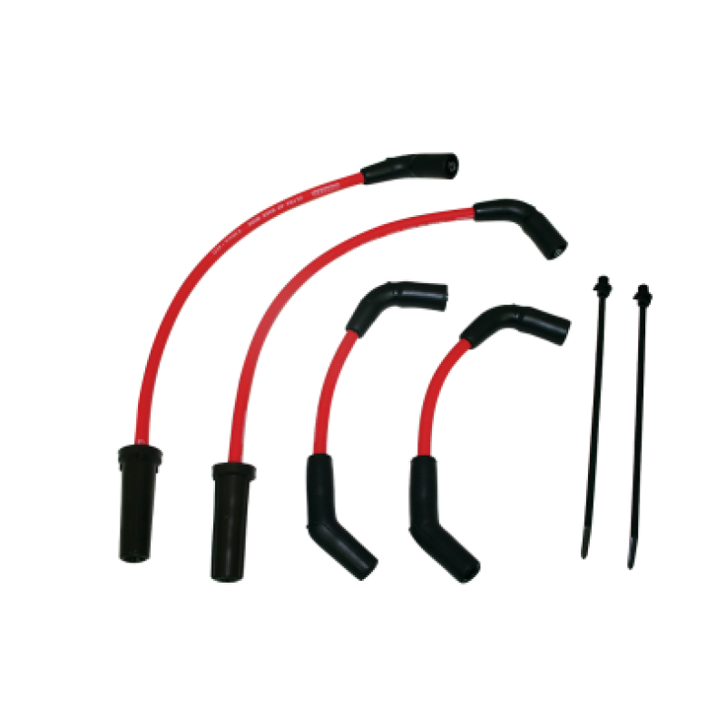 Moroso 2018+ Harley-Davidson Milwaukee 8 Softail Ultra 40 Wire Set - Red