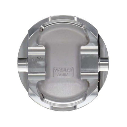Manley Mitsubishi 4G63 2.0L -12cc 87mm Bore 1.375in CH +2mm Platinum Series Dish Piston - Single