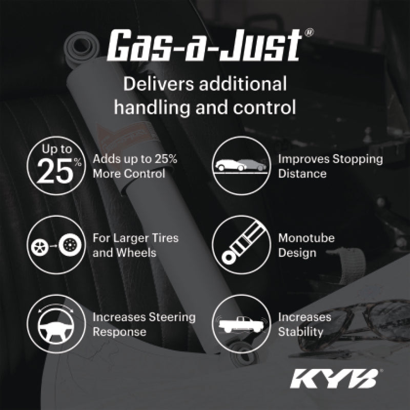 KYB 17-18 Cadillac XT5 / GMC Acadia (Exc. Elec. Cont. Susp.) Gas-A-Just Shock - Rear