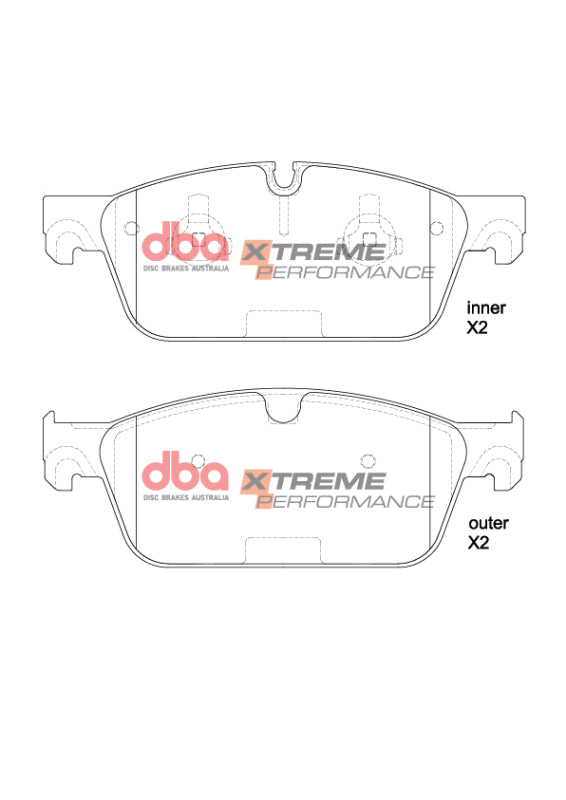 DBA 15-20 Chevrolet Suburban (Excl 6 Piston BBK)Front XP Performance Brake Pads