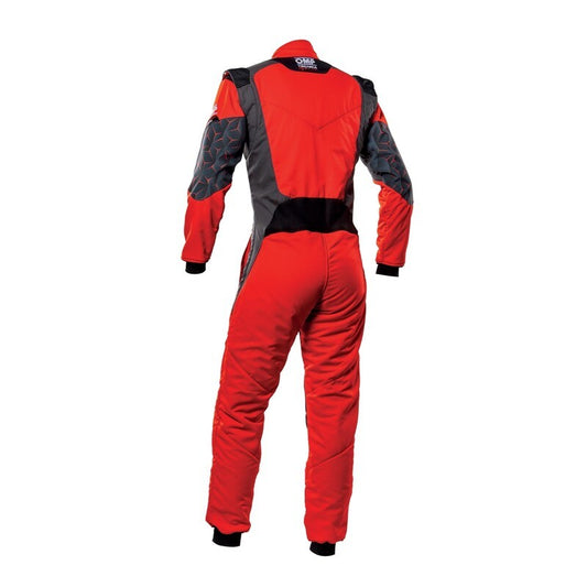 OMP Tecnica Hybrid Overall Fia 8856-2018 - Gray/Black Sz 48