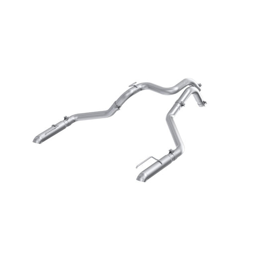MBRP 24-25 Ford Ranger Raptor 3.0L T304 SS 3in Axle-Back Exhaust - Dual Rear Turn-Down