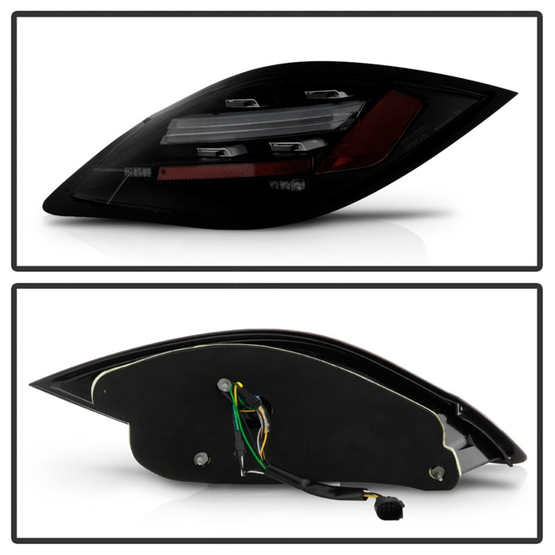 Spyder Porsche 987 Cayman 09-12 / Boxster 09-12 LED Tail Lights - Sequential Signal - Smoke
