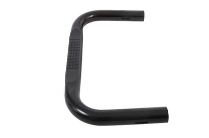 Dee Zee Universal Tubes - 3In Round Universal - Black Steel RegCab