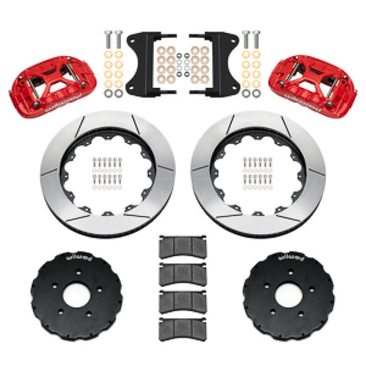 Wilwood 14-19 Chevrolet Corvette C7 Forged XRS6R Front BBK - 14.00 Rotor - Red