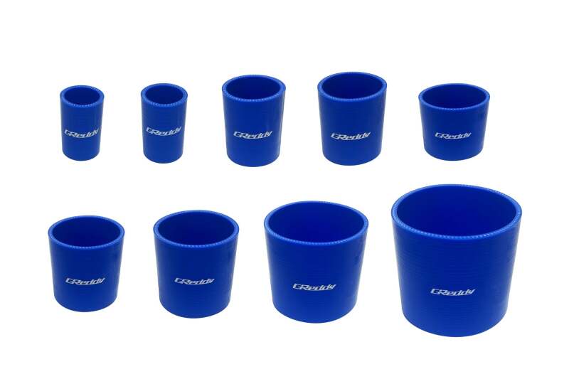 GReddy 100mm x 100mm Silicone Straight Hose - Blue
