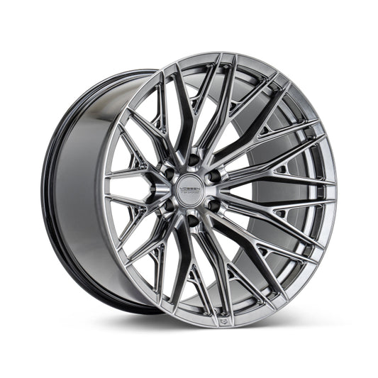 Vossen HFX-6 22x10 - 6x135 - ET-18 - Super Deep - 87.1 - Hyper Black Wheel