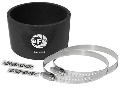 aFe Magnum FORCE Intake Coupling Kit (4 IN ID x 2-1/2 IN L) Straight Coupler - Black