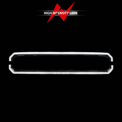 ANZO 21-23 Ford F150 Black Housing Full LED Light Tube Front Grille