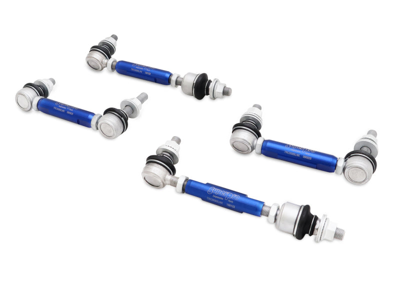 SuperPro 03-24 Toyota 4Runner HD Adjustable End Link Set (TRC1285L + TRC1285V)