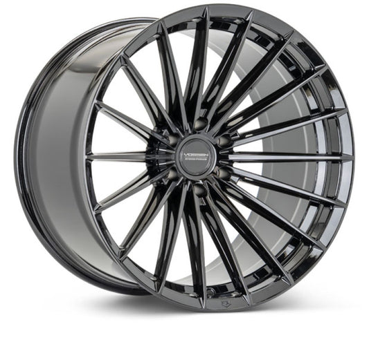 Vossen HFX-4 18x9 - 6x135 - ET0 - Super Deep - 87.1 - Gloss Black Wheel