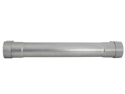 aFe MACH Force-Xp Resonator Delete Pipe 3 IN Inlet/Outlet x 3 IN Dia. x 19 IN Overall L w/ Clamps