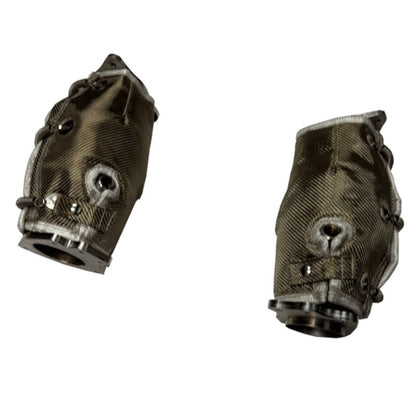 Kooks 23+ Chevrolet Corvette C8 Z06/LT6 5.5L 3in. SS 5in. Bodied Ultra-GREEN Conn. w/Blankets