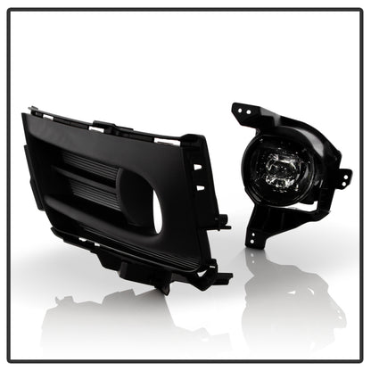 Spyder 20-22 Honda CRV (Excl Hybrid) OEM Full LED Fog Lights w/Switch - Clear (FL-HCRV20-LED-C)