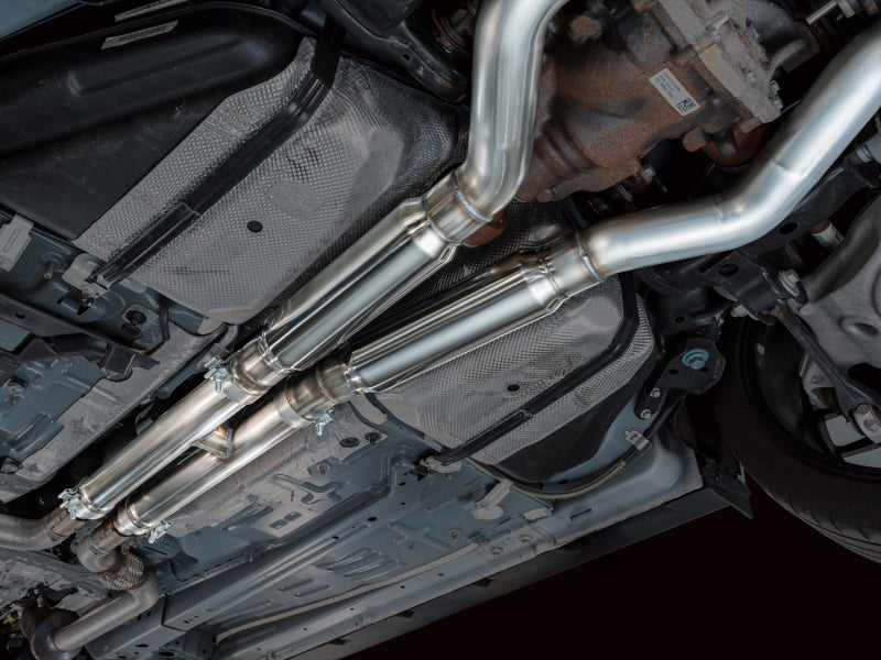 AWE Tuning 18-23 S550 Mustang GT SwitchPath Exhaust - Diamond Black Tips