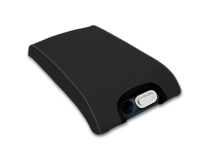 PRP 10-14 Ford Raptor  Center Console Cover- Black with Silver Stitch