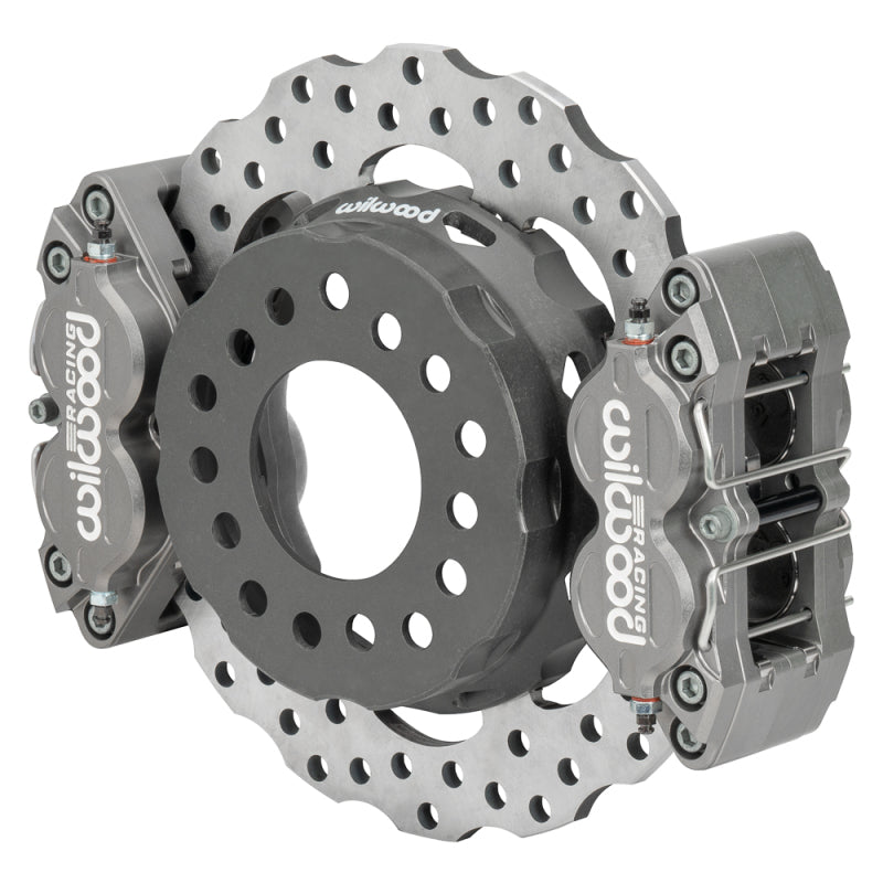 Wilwood Olds/Pont Dynapro SA Lug Drive Dynamic Dual Rear Drag Brake Kit - 2.81 Offset