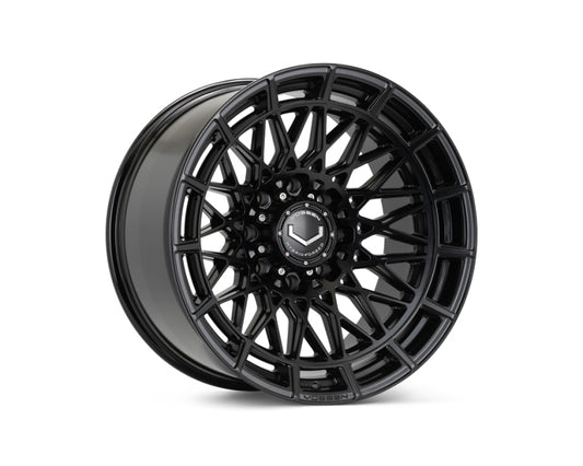 Vossen HFX-3 22x12 - 8x170 - ET44 - Ultra Deep Face - 125.1 - Satin Black Wheel