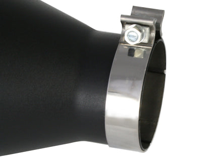 aFe MACH Force-Xp Universal Exhaust Tip 4 IN Inlet x 7 IN Outlet x 18 IN L