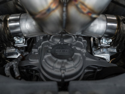 AWE Tuning 2023 C8 Corvette Z06 SwitchPath Cat-Back Exhaust - Diamond Black Tips