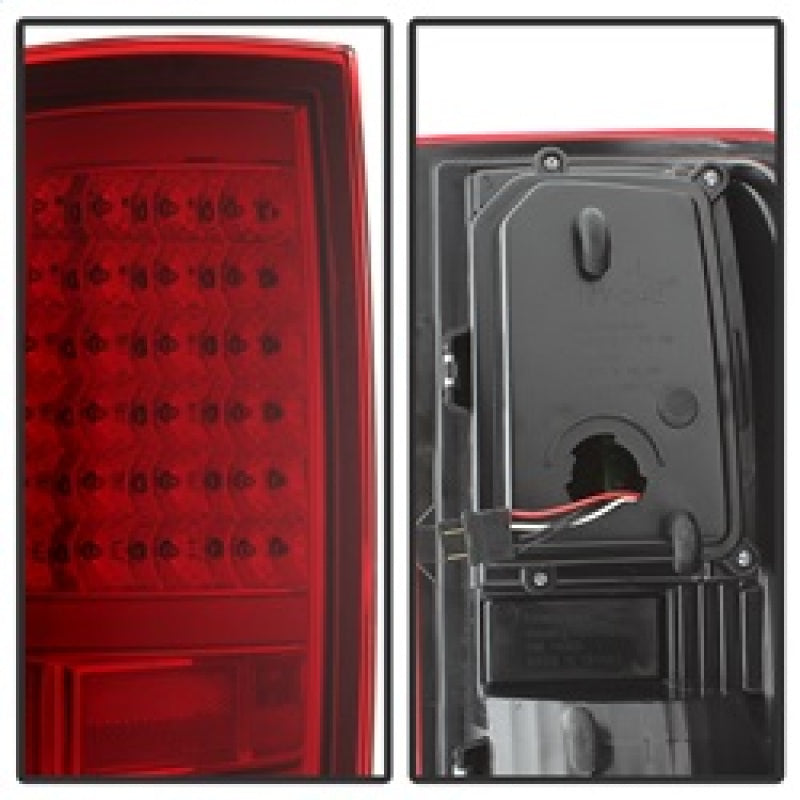 xTune Dodge Ram 1500 09-16 LED Tail Lights Incandescent Model Only - Red Clear ALT-ON-DR09-LBLED-RC