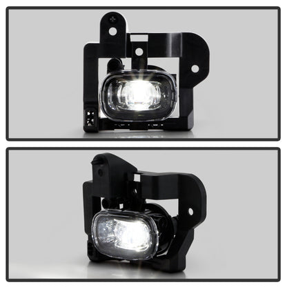 Spyder 22-24 Nissan Rogue (Excl Sport) OEM Full LED Fog Lights w/ Switch (FL-NR2021-LED-C)